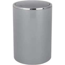 Wenko Schwingdeckeleimer Inca Grau 5 L