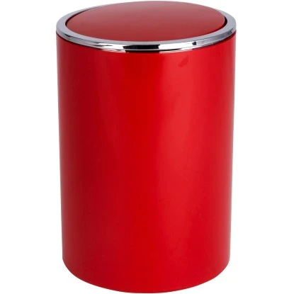 Wenko Schwingdeckeleimer Inca Rot 5 L 3 Wenko Schwingdeckeleimer Inca Rot 5 L
