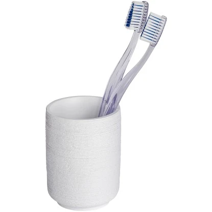 Wenko Zahnputzbecher Goa Neo Weiß 4 Wenko Zahnputzbecher Goa Neo Weiß – Bild 2