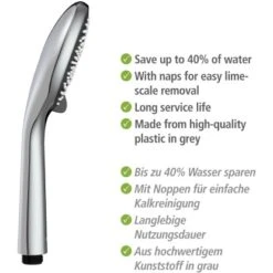 Wenko Duschsystem Watersaving Chrom 20 Wenko Duschsystem Watersaving Chrom -Wenko 903225 1068 08