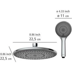 Wenko Duschsystem Watersaving Chrom 25 Wenko Duschsystem Watersaving Chrom -Wenko 903225 1068 13