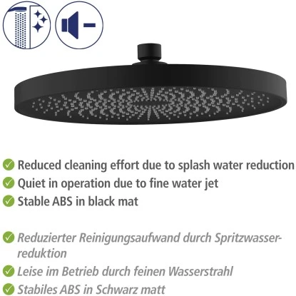 Wenko Duschsystem Softwater Schwarz 14 Wenko Duschsystem Softwater Schwarz – Bild 12