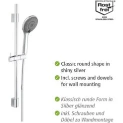 Wenko Brauseset Watersaving Chrom -Wenko 903251 1068 04