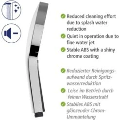 Wenko Brauseset Softwater Chrom -Wenko 903252 1068 09