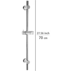 Wenko Power-Loc Duschstange Chrom Befestigen Ohne Bohren -Wenko 903304 1068 05
