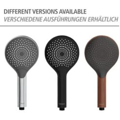 Wenko Duschkopf Watersaving Wood Ø 12 Cm 17 Wenko Duschkopf Watersaving Wood Ø 12 Cm -Wenko 903410 1068 08