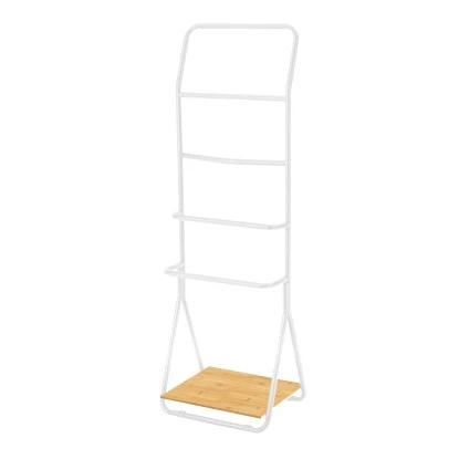 Wenko Handtuchhalter Verona Weiß Metall 51 X 156,5 X 40 Cm Weiß 4 Wenko Handtuchhalter Verona Weiß Metall 51 X 156,5 X 40 Cm Weiß – Bild 2