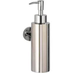 Wenko Power-Loc Elegance Seifenspender Silber 19,5 Cm X 7 Cm X 9 Cm