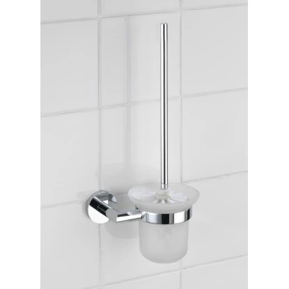 Wenko Power-Loc Revello WC-Garnitur Chrom 38 Cm X 16,5 Cm X 12 Cm 4 Wenko Power-Loc Revello WC-Garnitur Chrom 38 Cm X 16,5 Cm X 12 Cm – Bild 2