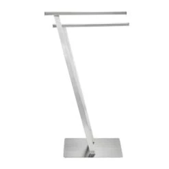 Wenko Handtuchständer Lirio Kleiderständer 20 X 76,5 X 40 Cm Satiniert -Wenko 91207 sb freisteller de 03