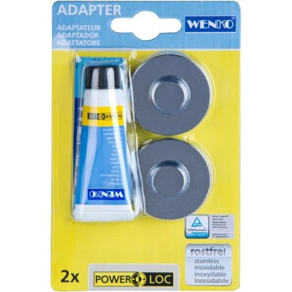 Wenko Power-Loc Wandhaken Adapter Premium/Classic 4 Wenko Power-Loc Wandhaken Adapter Premium/Classic – Bild 2