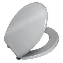 Wenko WC-Sitz Prima MDF/Edelstahl Silber -Wenko 942907 picture 3