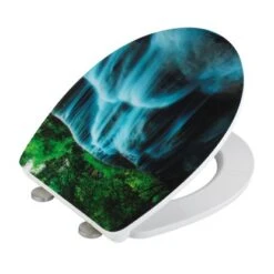 Wenko WC-Sitz Waterfall Duroplast Acryl 7 Wenko WC-Sitz Waterfall Duroplast Acryl -Wenko 94314 sb freisteller de 03