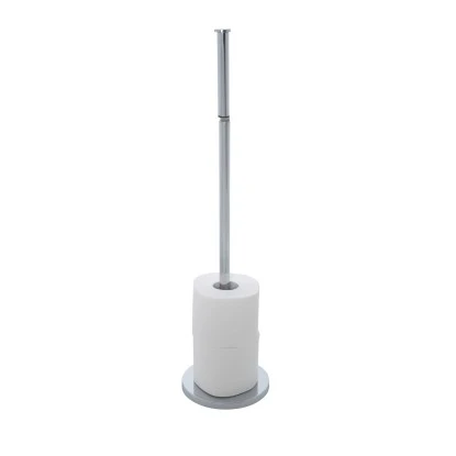 Wenko Stand Toilettenpapierhalter 2 In 1 Glänzend Edelstahl21 X 55 X 17 Cm 5 Wenko Stand Toilettenpapierhalter 2 In 1 Glänzend Edelstahl21 X 55 X 17 Cm – Bild 3