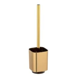 Wenko WC-Garnitur Auron Gold Kunststoff 9 X 38.5 X 9 Cm Gold -Wenko 98183 sb freisteller de 01