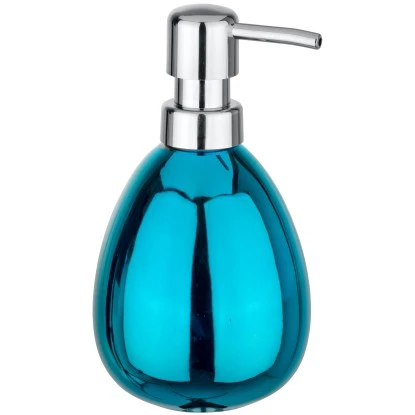 Wenko Seifenspender Polaris Petrol Metallic 390 Ml 3 Wenko Seifenspender Polaris Petrol Metallic 390 Ml