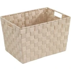 Wenko Aufbewahrungskorb Adria Beige Größe M
