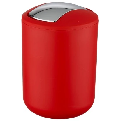 Wenko Schwingdeckeleimer Brasil 2 L Rot 3 Wenko Schwingdeckeleimer Brasil 2 L Rot