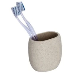 Wenko Zahnputzbecher Puro Steingrau 9 Wenko Zahnputzbecher Puro Steingrau -Wenko utzbecher Puro Steingrau 3